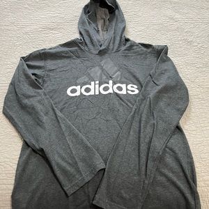 Mens small Adidas hooded shirt